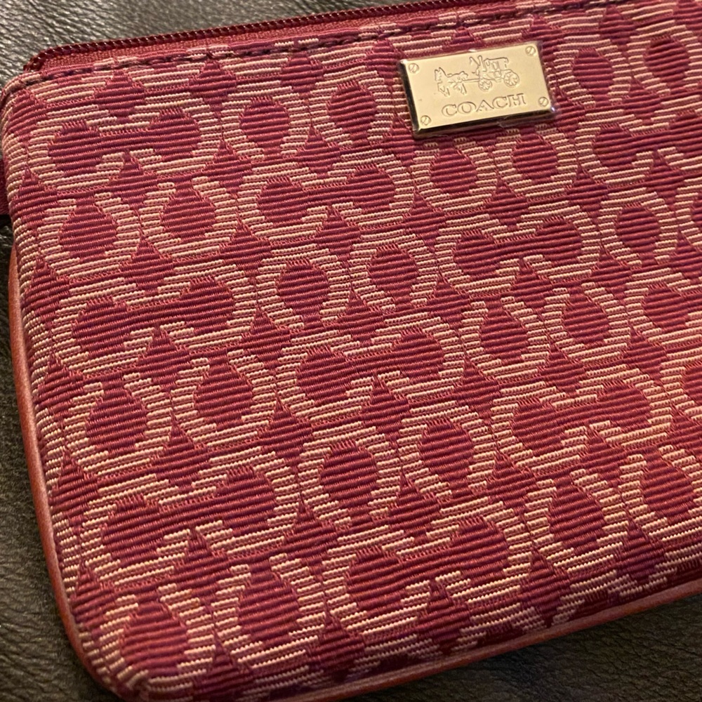 Coach wristlet